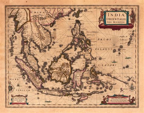 India Orientalis Asia Map Map Asian Maps