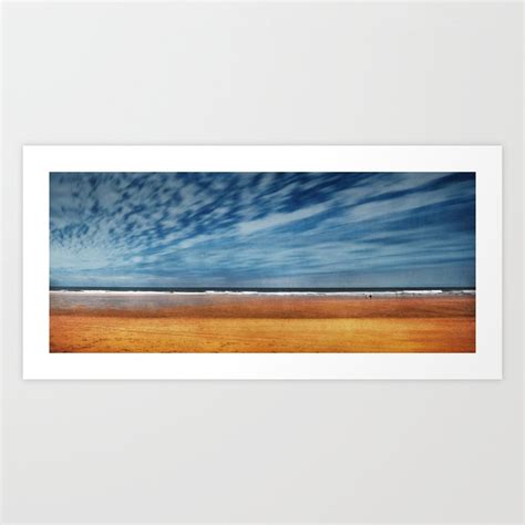 Beach Panorama Art Print By Dirk Wuestenhagen Imagery Society6