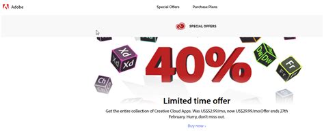 Grab before it's too late. $29.99 All Apps Plan offer: Legit or Scam? - Adobe Support ...