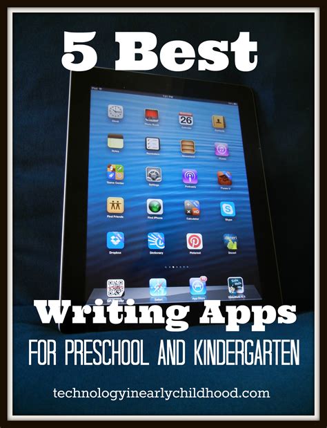 I remember playing a lot of computer games about reading and watching shows that adapted classic. 5 Best Writing Apps for Pre-School and Kindergarten ...