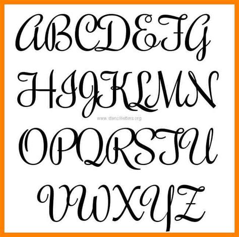 Image Result For Letter Stencils Free Printable Letter Stencils
