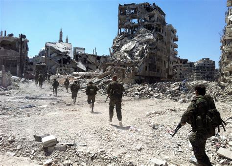 Stunning Images Of Destroyed Syrian City The New York Times
