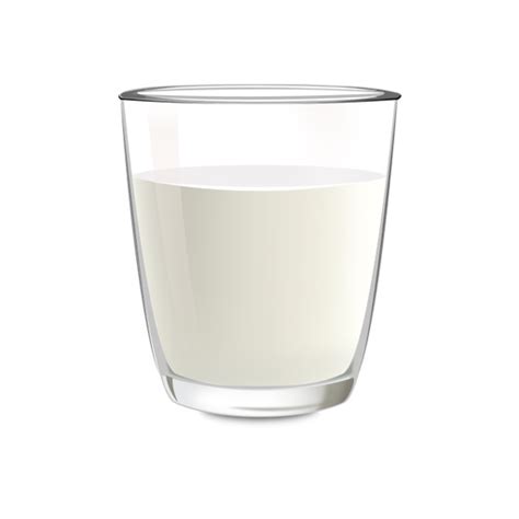 Milk Glass Illustration Transparent Png And Svg Vector File