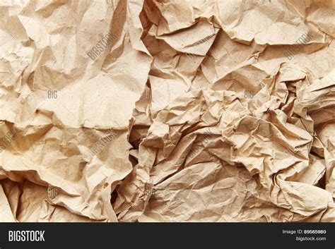 Crumpled Paper Texture Image And Photo Free Trial Bigstock