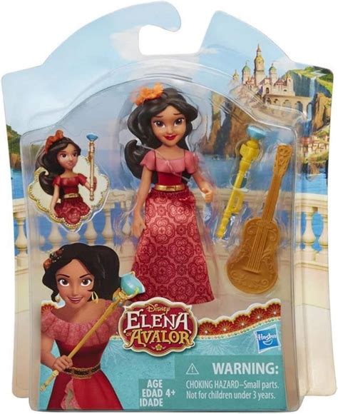 Hasbro Disney Elena Di Avalor Small Doll Elena Scepter Adv C0380 C0381