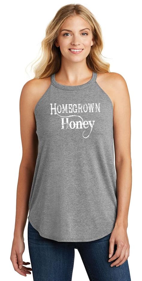 Ladies Homegrown Honey Rocker Country Girlfriend Wife Southern Ebay