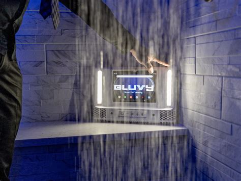 Bluvy Smart Shower Mirror Has Bluetooth Speakers Dimmable Leds And