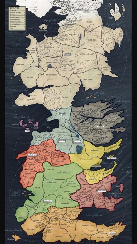 Can You Explain The Geography Of Game Of Thrones Quora