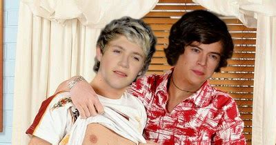 Malecelebritiesnaked One Direction S Niall Horan And Harry Styles