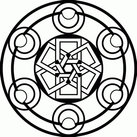 Celtic Mandala Coloring Pages Printable Coloring Pages