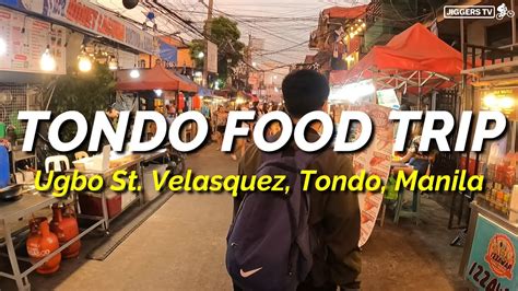 Tondo Food Trip Ugbo Street Food Mang Rados Tumbong Soup Youtube