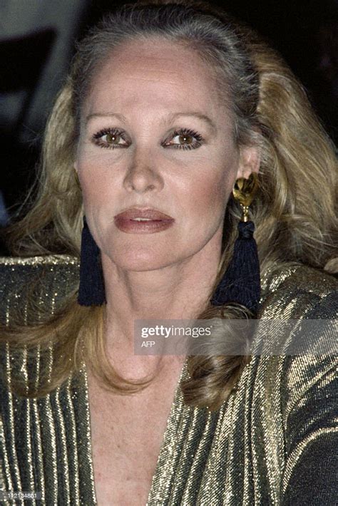 Swiss Actress Ursula Andress Poses On May 12 1986 During The 39th