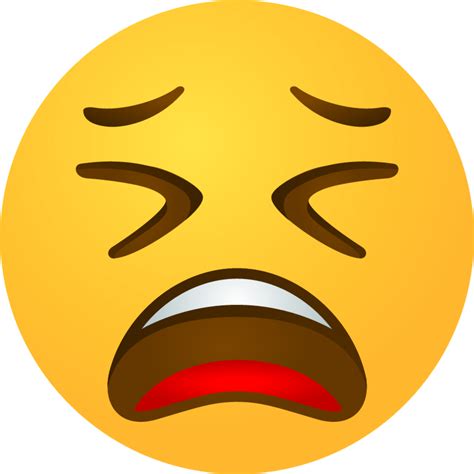 Weary Face Emoji Emoji Download For Free Iconduck