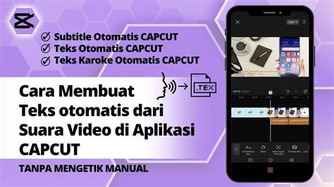 Cara Membuat Teks Otomatis Subtitle Dari Suara Video Di Aplikasi Capcut