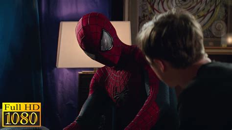 The Amazing Spider Man 2 2014 Spiderman Meets Harry Osborn 1080p