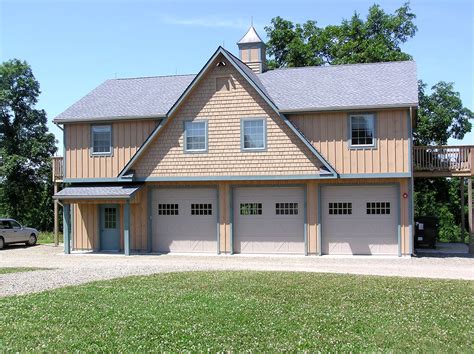 You do not need to carry the burden of additional expense as this type of building is also perfectly priced; Equipment Garage with living quarters- www.kingbarns.com