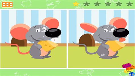 Animals Spot The Differencepreschool Learningkids Games