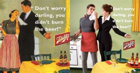 An Artist Reversed Gender Roles In Old Sexist Advertisements And They Re Both Poignant And Hilarious