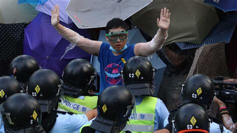 Hong Kong Student Umbrella Revolution Movement Takes To Social Media