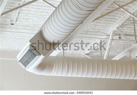Exposed Duct Work Hanging Ceiling Stock Photo 348903041 Shutterstock