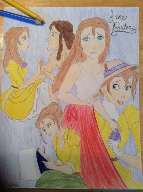 Jane Porter By Belle Pevensie Im Gonna Start Drawing Disney