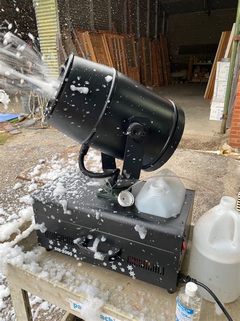 Snow Falling Effect Machines Foam Party Foam Pit Snow Machine