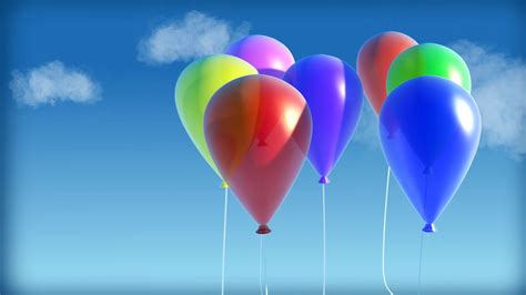 Colorful Balloons Right Side Motion Background 0015 Sbv 338343800