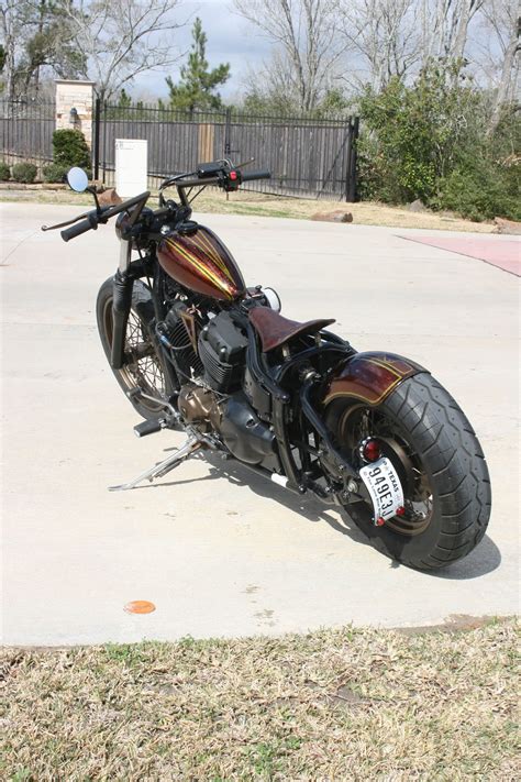 Yamaha Vstar 650 Bobber Paintjob Bikermetric