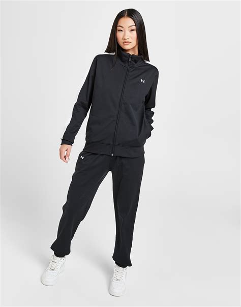 Black Under Armour Tricot Tracksuit Jd Sports Uk