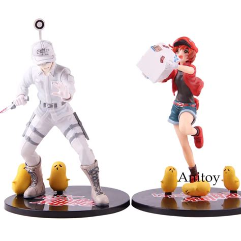 Aliexpress Com Buy Cells At Work Red Blood Cell White Blood Cell Hataraku Saibou Figure Action