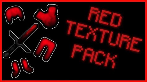 Minecraft Red Texture Pack For Pvp And Fps ‹ Chetaay › Youtube