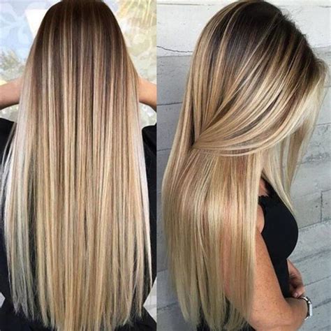 The important thing to remember is that, no matter what color you choose, you should keep your roots. Synthetic Long Straight Hair Ombre Blonde Wig Heat ...