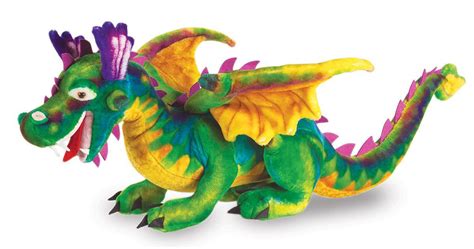 Melissa And Doug Dragon Plush Pet Dragon Giant Stuffed Animals