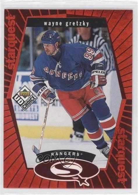 Wayne Gretzky Hockey Card 1998 99 Upper Deck Ud Choice