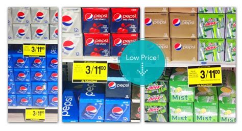 Pepsi Soda 12 Packs Only 358 At Rite Aid The Krazy Coupon Lady
