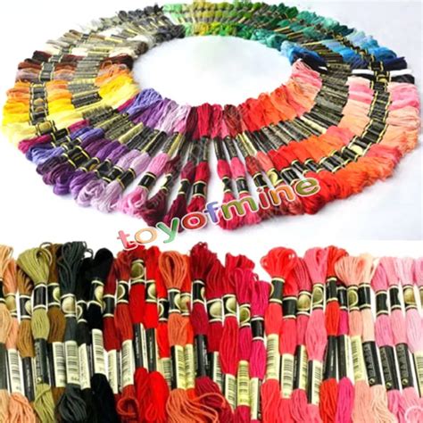 Lots 50 Anchor Similar Dmc Cross Stitch Cotton Embroidery Thread Floss