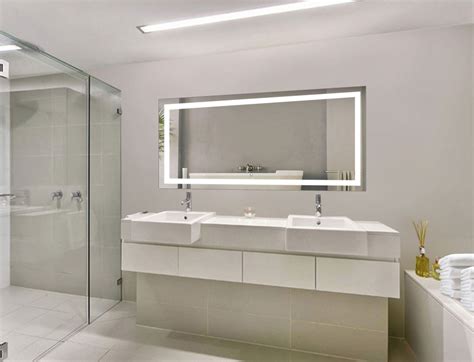 Design Your Bathroom Around The Commanding Focal Point Of The Icon Five Foot Led Lighted Mirror