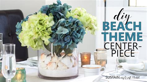 For that, have you beach weddings are so amazing, relaxed and enjoyable! DIY Beach Theme Centerpiece || Coastal Wedding, Bridal ...