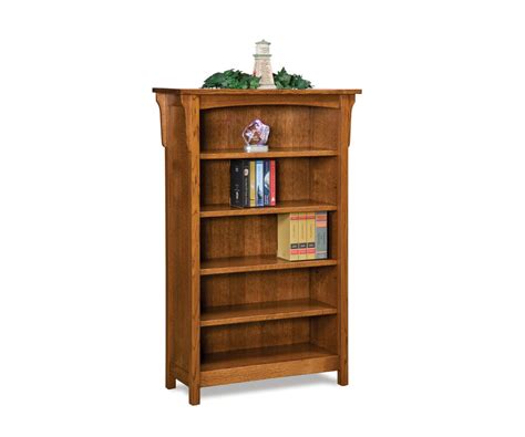 Bridger Mission 60 Bookcase Amish Traditions Fine Furniture