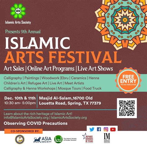 Islamic Arts Festival 2022 Masjid AlSalam