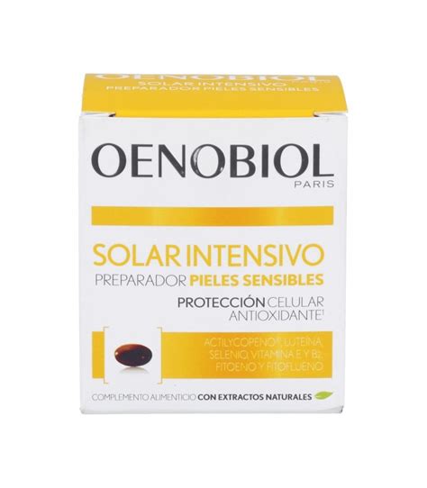 Oenobiol® Solaire Intensif Nutriprotección 30 Cápsulas