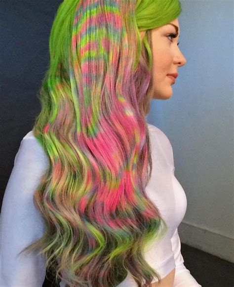 These Photos Of Tie Dye Hair Will Blow Your Magical Unicorn Mind Hair