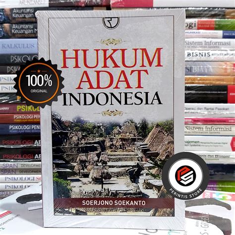 Jual Buku Hukum Adat Indonesia By Soerjono Soekanto RAJAWALI Shopee