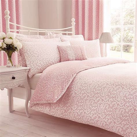 Annie Pink Reversible Duvet Cover And Pillowcase Set Dunelm Velvet