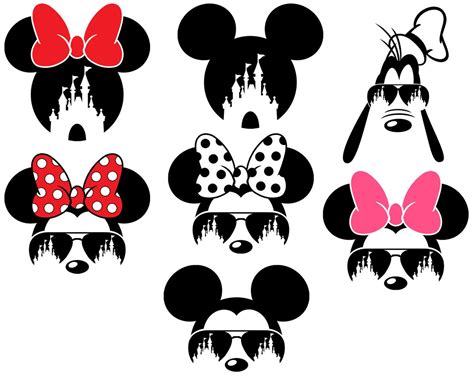 Mickey Mouse Svg Minnie Mouse Svg Mickey Y Minnie Svg File Etsy