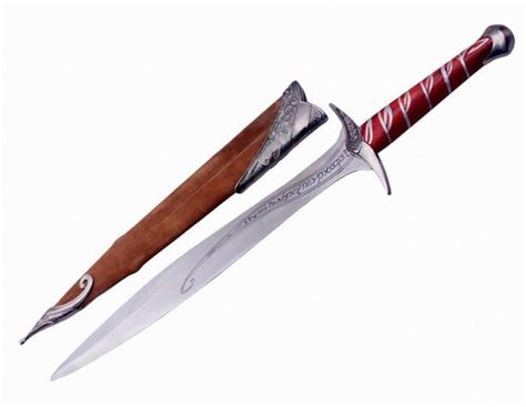 Lord Of The Rings Sting Red Lotr Movie Sword Of Frodo With Etsy