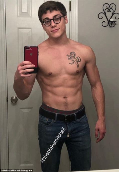 Gay Porn Star Blake Mitchell Doubting Whether He Will Find Love Daily Mail Online