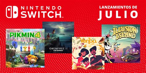 Próximos Juegos Para Nintendo Switch Julio De 2023 Noticias Nintendo