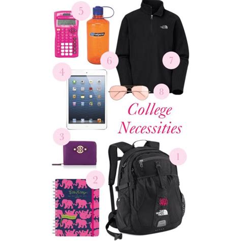 College Necessities By Rebekahew Via Polyvore College Necessities College Wishlist College