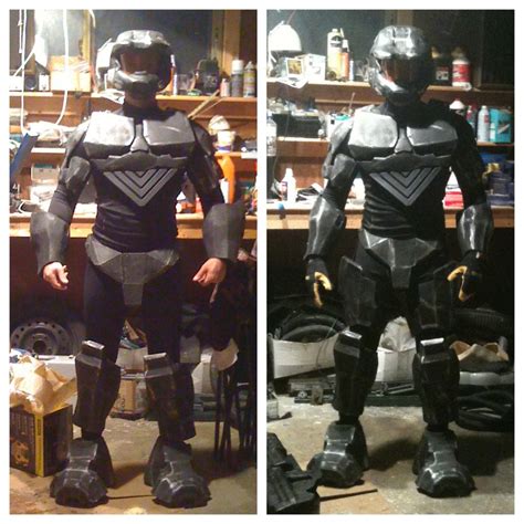 Halo Master Chief Suit 8 Steps With Pictures Instructables